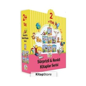 2+ Yaş Sürprizli - Renki Kitaplar Serisi - 7 Kitap Takım - 0-6 Yaş Yayınları