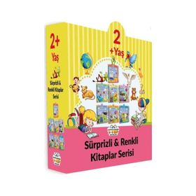 2+ Yaş Sürprizli - Renki Kitaplar Serisi - 7 Kitap Takım - 0-6 Yaş Yayınları