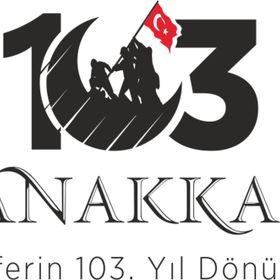 20 cm Çanakkale Zaferi 103.yıldönümü Folyo Sticker