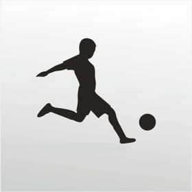 20 cm Futbol Folyo Sticker