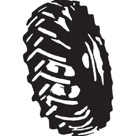 20 cm Kamyon Lastiği Folyo Sticker