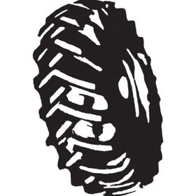 20 cm Kamyon Lastiği Folyo Sticker