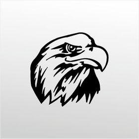 20 cm Kartal Folyo Sticker