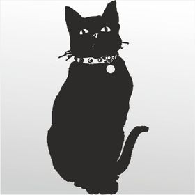 20 cm Kedi Folyo Sticker
