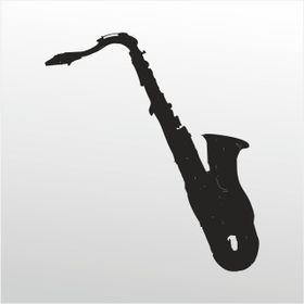 20 cm Klarnet Folyo Sticker