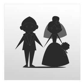20 cm Nikah Folyo Sticker