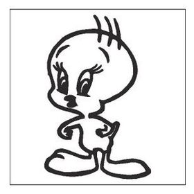 20 cm Twity Folyo Sticker