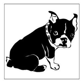 20 cm Yavru Köpek Folyo Sticker
