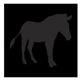 20 cm Zebra Folyo Sticker
