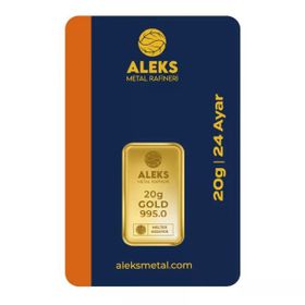 20 gr 24 Ayar Külçe Altın