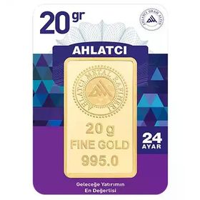 20 gr 24 Ayar Külçe Altın