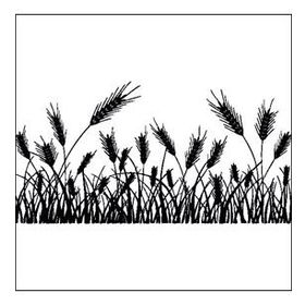 200 cm Buğday Başak Folyo Sticker