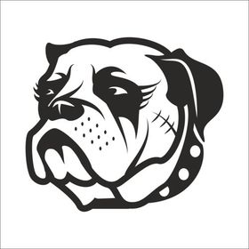 200 cm Buldok Köpek Folyo Sticker