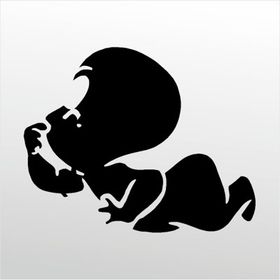 200 cm Casper Folyo Sticker