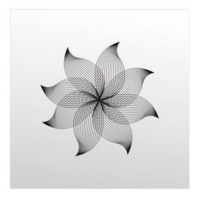 200 cm Çiçek Desen Folyo Sticker