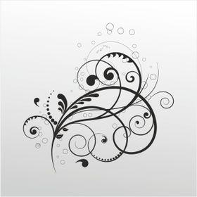 200 cm Çiçek Deseni Folyo Sticker