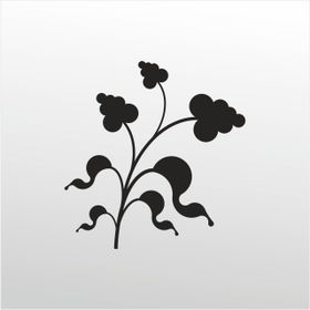 200 cm Çiçek Folyo Sticker