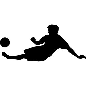 200 cm Futbolcu Folyo Sticker