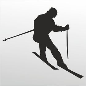 200 cm Kayakçı Folyo Sticker