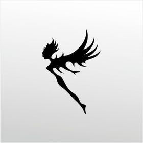 200 cm Melek Kanatları Folyo Sticker