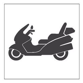 200 cm Motorsiklet Folyo Sticker