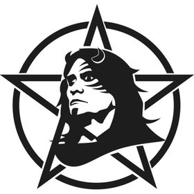 200 cm Rockçı Genç Folyo Sticker