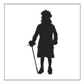 200 cm Şovalye Folyo Sticker