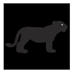 200 cm Yavru Kaplan Folyo Sticker
