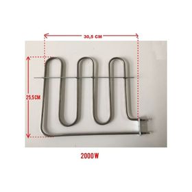 2000 Watt Arçelik Armf4 Mini Fırın Rezistansı Isıtıcısı Izgara Izgaralı Rezistans Isıtıcı
