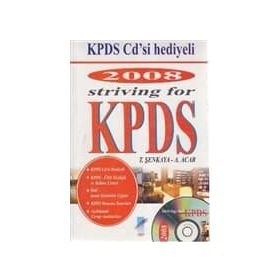 2008 STRIVING FOR KPDS KPDS CD'SI HEDIYE - ALPASLAN ACAR;TOLGA ŞENKAYA