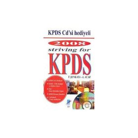 2008 STRIVING FOR KPDS KPDS CD'SI HEDIYE - ALPASLAN ACAR;TOLGA ŞENKAYA