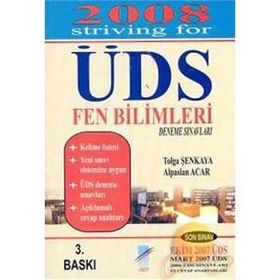 2008 Striving For ÜDS Fen Bilimleri - Tolga Şenkaya alparslan acar