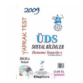 2008 ÜDS Sosyal Bilimler Deneme Sınavları - Tolga Şenkaya alparslan acar