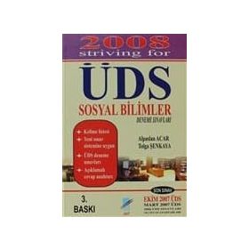 2008 ÜDS Sosyal Bilimler Deneme Sınavları - Tolga Şenkaya alparslan acar