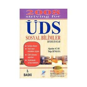 2008 ÜDS Sosyal Bilimler Deneme Sınavları - Tolga Şenkaya alparslan acar