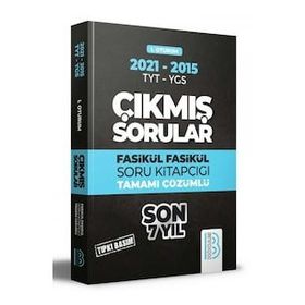 2009-2021 YKS 1. Oturum Son 7 Yıl Tıpkı Basım Fasikül Fasikül Çıkmış Sorular - Benim Hocam Yayınları