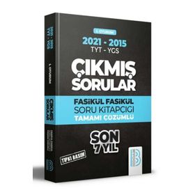 2009-2021 YKS 1. Oturum Son 7 Yıl Tıpkı Basım Fasikül Fasikül Çıkmış Sorular - Benim Hocam Yayınları
