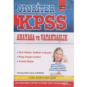 2012 OTORITER KPSS ANAYASA VE VATANDAŞLIK - GÜRCAN YURTSEVEN