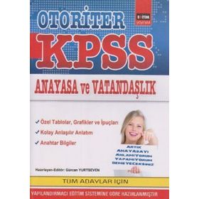 2012 OTORITER KPSS ANAYASA VE VATANDAŞLIK - GÜRCAN YURTSEVEN