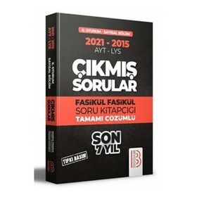 2015 2021 YKS 2.Oturum Sayısal Bölüm Son 7 Yıl Tıpkı Basım Fasikül Fasikül Çıkmış Sorular - Benim Hocam Yayınları
