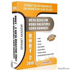 2016 DHBT 2 Orta Öğretim Konu Anlatımlı Soru Bankası - DDy Komisyon