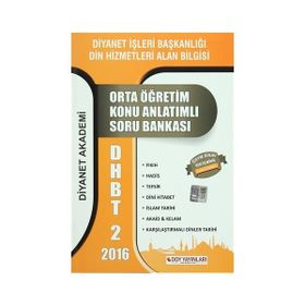 2016 DHBT 2 Orta Öğretim Konu Anlatımlı Soru Bankası - DDy Komisyon