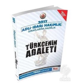 2017 Adli İdari Hakimliği Türkçenin Adaleti Tamamı Çözümlü Soru Bankası Hür Yayınları - Hür Yayınları Komisyon