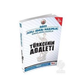 2017 Adli İdari Hakimliği Türkçenin Adaleti Tamamı Çözümlü Soru Bankası Hür Yayınları - Hür Yayınları Komisyon