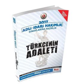 2017 Adli İdari Hakimliği Türkçenin Adaleti Tamamı Çözümlü Soru Bankası Hür Yayınları - Hür Yayınları Komisyon