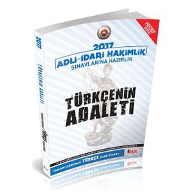 2017 Adli İdari Hakimliği Türkçenin Adaleti Tamamı Çözümlü Soru Bankası Hür Yayınları - Hür Yayınları Komisyon