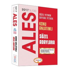2017 ALES Sözel Adaylara Konu Anlatımlı - Sedat Binici Orhan Taş Cemal Aktaş