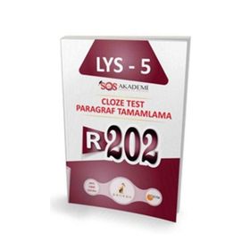 2017 İngilizce LYS-5 R202 Cloze Test Paragraf Tamamlama - Kadem Şengül