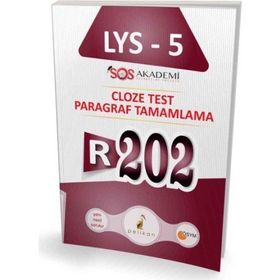 2017 İngilizce LYS-5 R202 Cloze Test Paragraf Tamamlama - Kadem Şengül