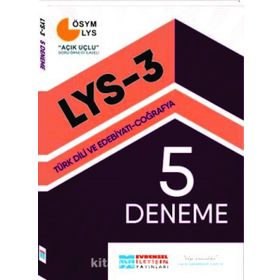 2017 LYS - 3 Türk Dili ve Edebiyatı - Coğrafya 5 Deneme - Kollektif